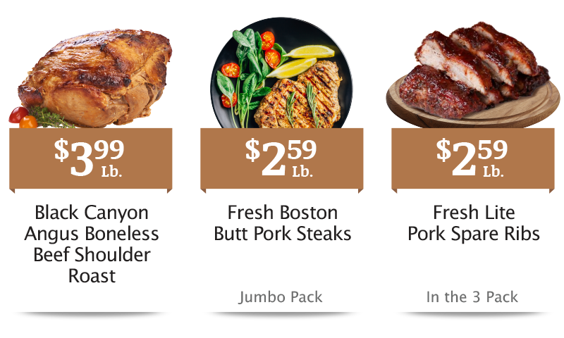 Weekly Ad Email Meat Items 1