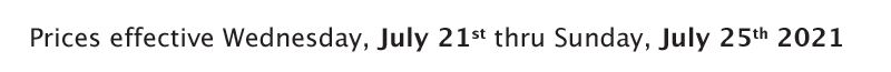 Weekly Ad Email Price Effect Date Digital
