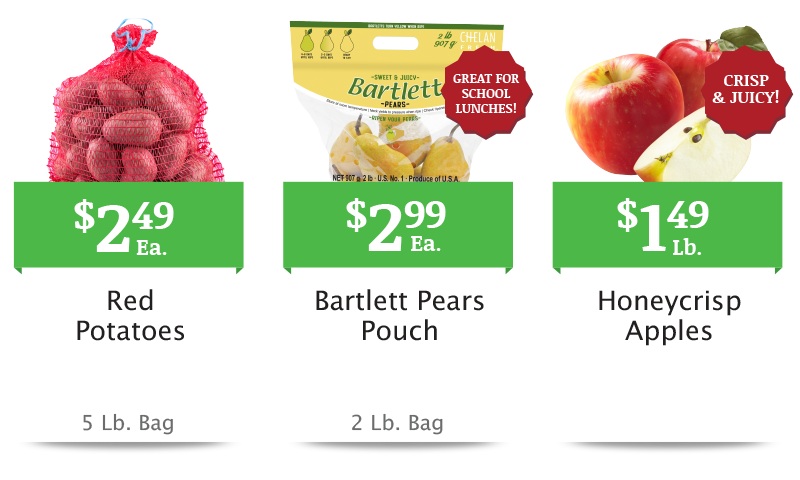 Weekly Ad Email Produce Items 1