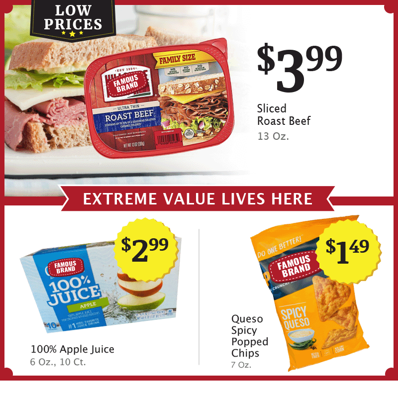 Coupon for grocery outlet