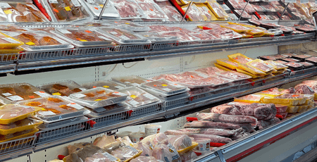 United Grocery Outlet Meat Case