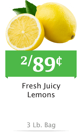 Manager's Specials