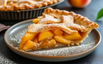 Bourbon Peach Pie