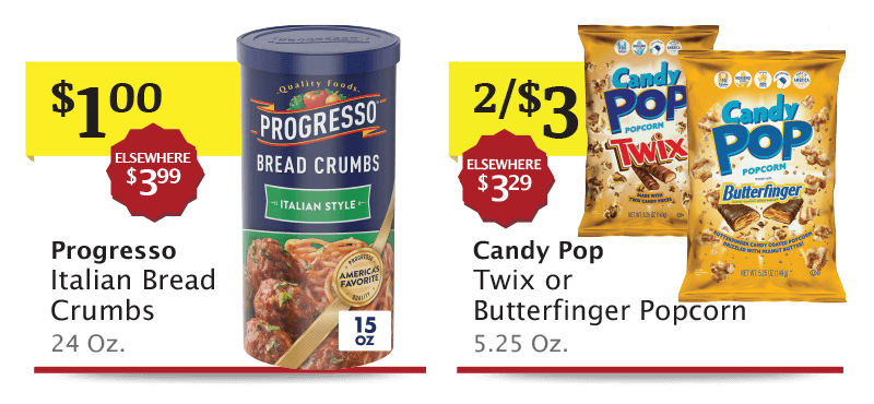Name Brand 100% Watermelon or Berry Juice Packs 10 Pk., 6 Oz. is $2.49, and Godiva Goldmark Dark Chocolate 14 Ct. is $5.99 Ea. (Compare to $19.99).